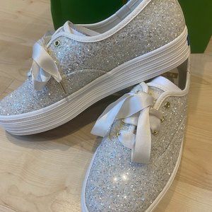 Kate Spade Glitter Ked's Size 9